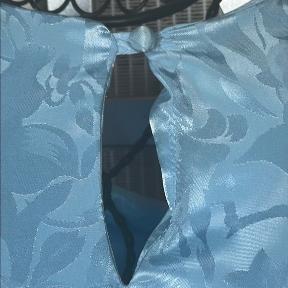 VINTAGE Alexis PLUS size Elegant Light Blue Dress - Picture 10 of 10